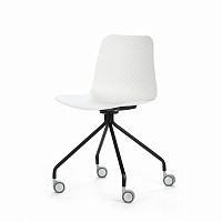 стул glide на колесиках белый в Новороссийске