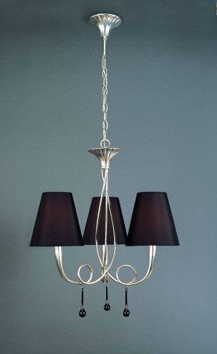 подвесная люстра mantra paola painted silver 3532 в Новороссийске