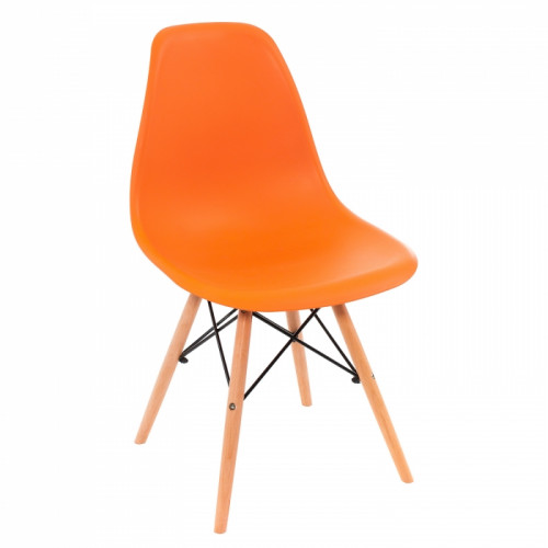 стул деревянный eames pc-015 orange в Новороссийске