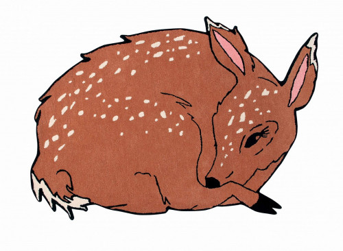 ковер шерстяной олененок the deer в Новороссийске