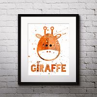 постер giraffe а4 в Новороссийске