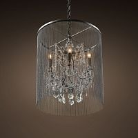 люстра vaille от delight collection никель в Новороссийске