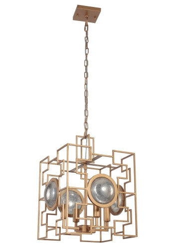 подвесная люстра crystal lux cuento sp4 gold в Новороссийске