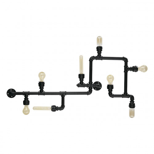 потолочная люстра ideal lux plumber pl8 nero в Новороссийске