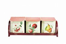 набор емкостей для хранения на подставке fruits в Новороссийске
