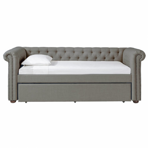 диван-кровать подростковый 140х200 серый chelsy в Новороссийске